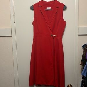 Calvin Klein sheath dress with clasp